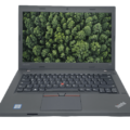Lenovo ThinkPad L460 mit Intel Core i5-6200U, 8GB RAM und 192GB SSD, leichte Kratzer auf Deckel und Gehäuse, ausgestattet mit einem FullHD Display für klare und scharfe Bilder.