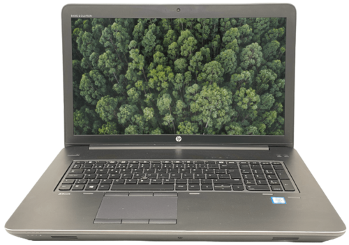 Refurbished HP ZBook 17 G4 mit Core i7-7820HQ, 32GB RAM, 256GB SSD, und NVIDIA M2200, bietet Top-Leistung für Profis in Grafikdesign und Videobearbeitung auf einem 17.3” Full HD Display.