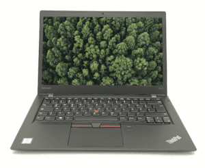 Refurbished Lenovo ThinkPad T470s mit Intel Core i5-7200U, bietet herausragende Mobilität und Leistung für Business-Profis auf einem 14 Zoll FullHD Display.