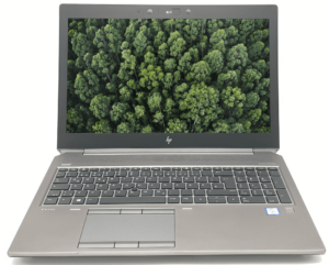 Refurbished HP ZBook 15 G5 Mobile Workstation mit Intel Core i7-8850H und NVIDIA Quadro P2000, bietet außergewöhnliche Leistung für professionelle Anwendungen auf einem 15.6 Zoll Display.